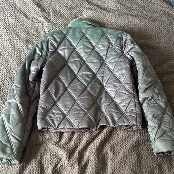 Guess Olive Green Quilted Jacket - Picture 5 of 7